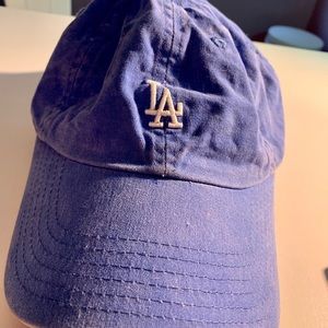 distressed dodgers hat